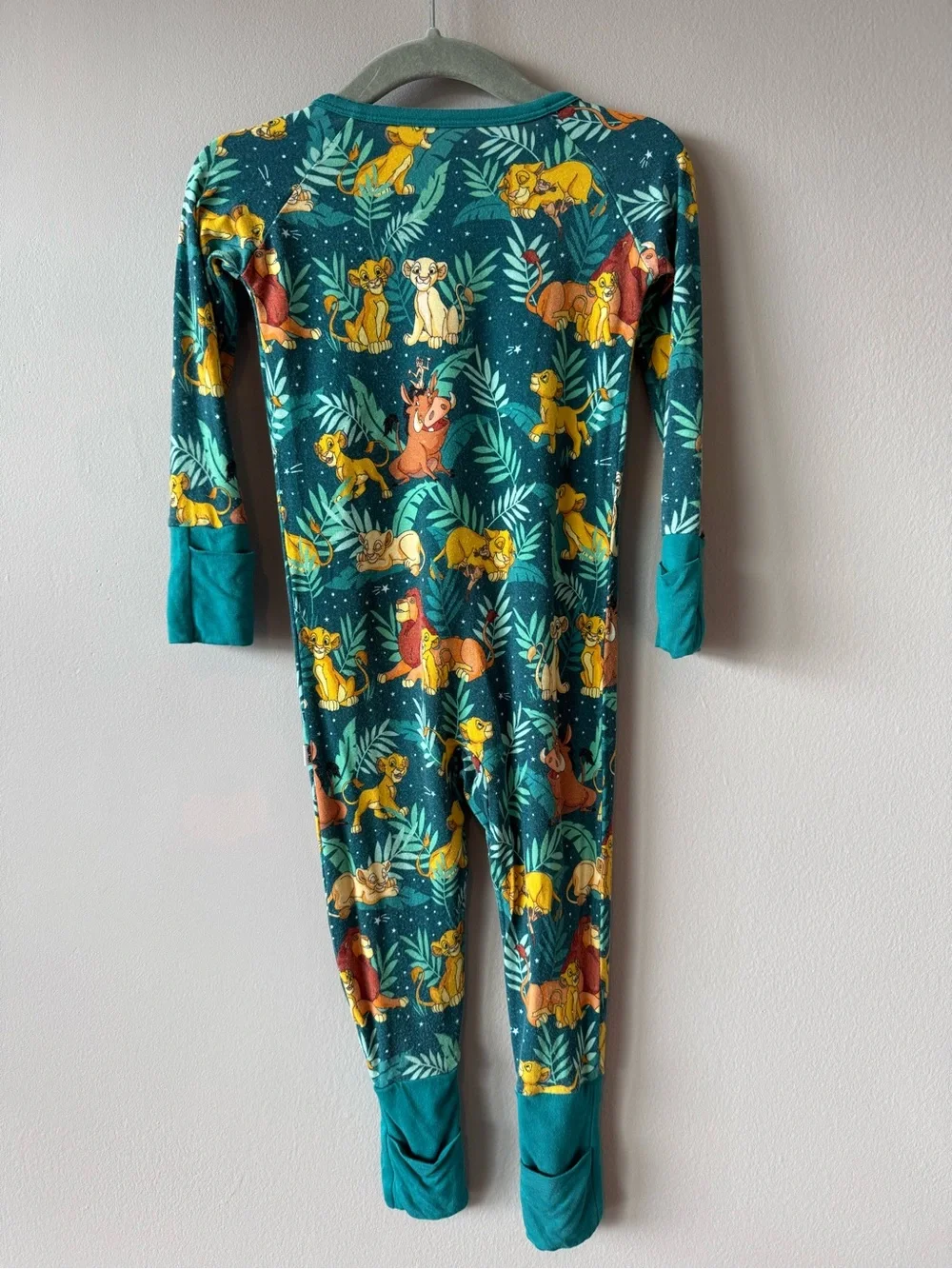 Little Sleepies x Disney Lion King Bamboo Long Sleeve Zippy Sleeper ‎6-12 months